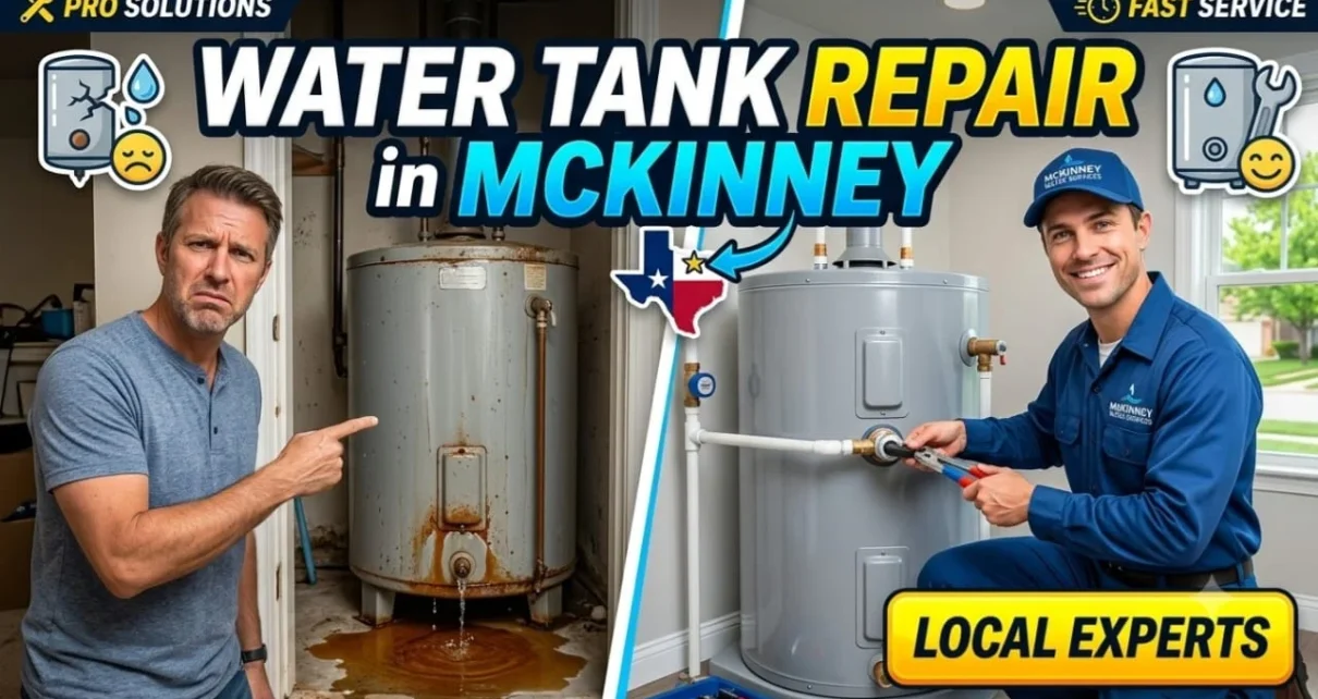 Water Tank Repair in Frisco Local Plumber Near Me
